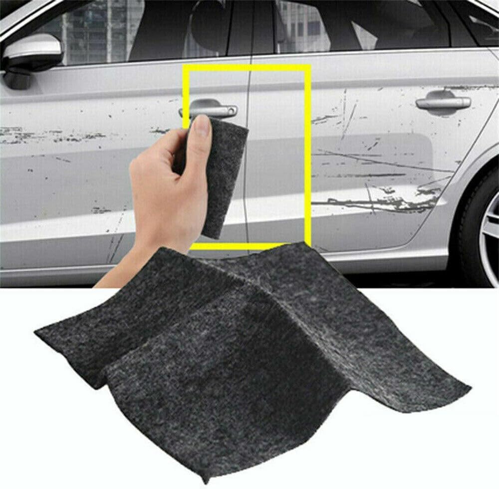 4 Stück Nano Magic Tücher Für Auto Kratzer - Lackpflege & Kratzerentfernung