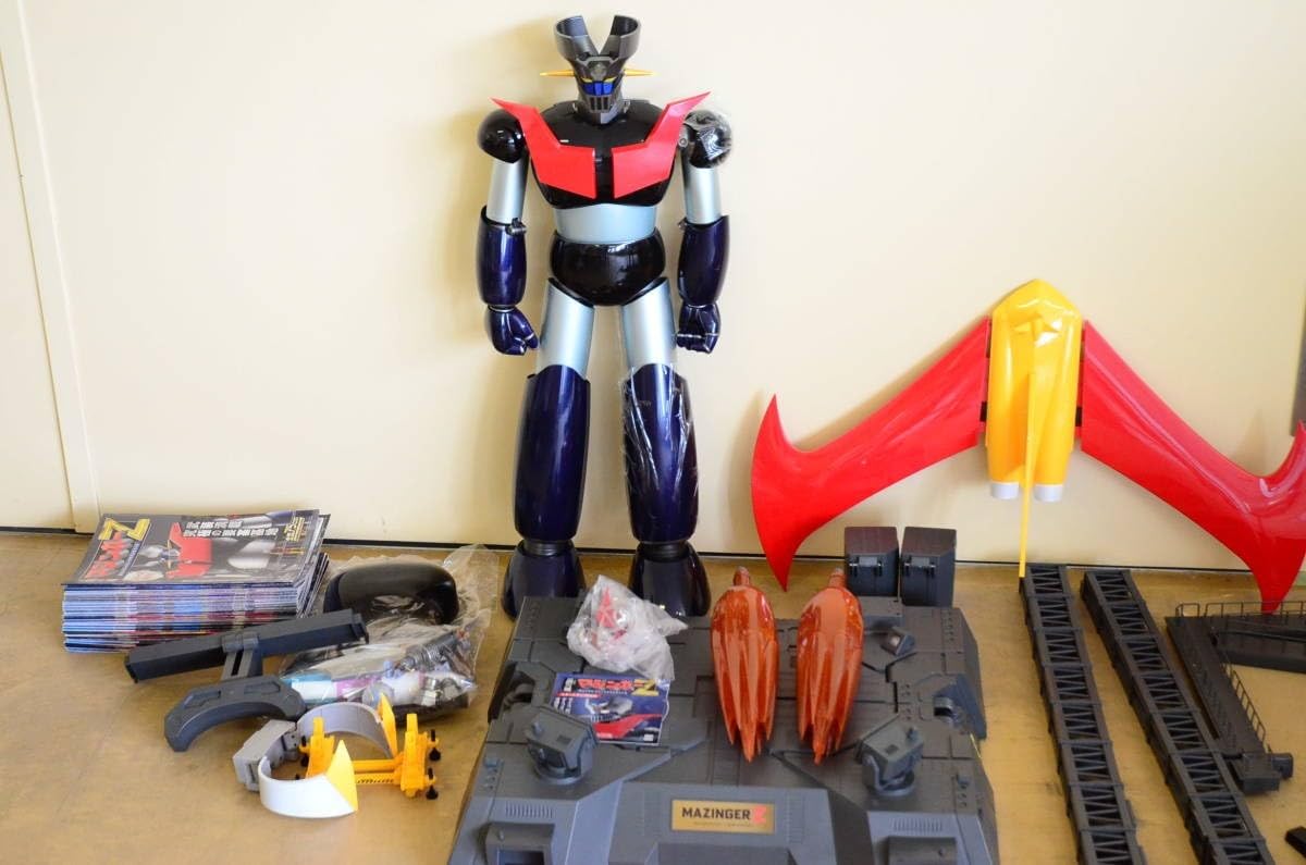 Amazon.co.jp: アシェット 週刊 鉄の城 マジンガーZ 組み立て済み