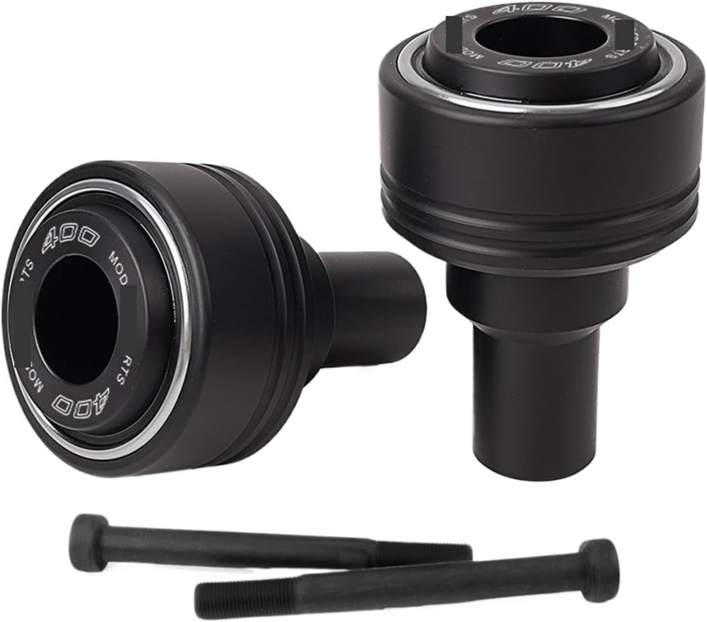 Compatible With Ninja400 Z400 Z 400 Ninja 400 2018-2023 2024 CNC Motorcycle Frame Sliders Falling Protection Pad Crash Protector(Gray)