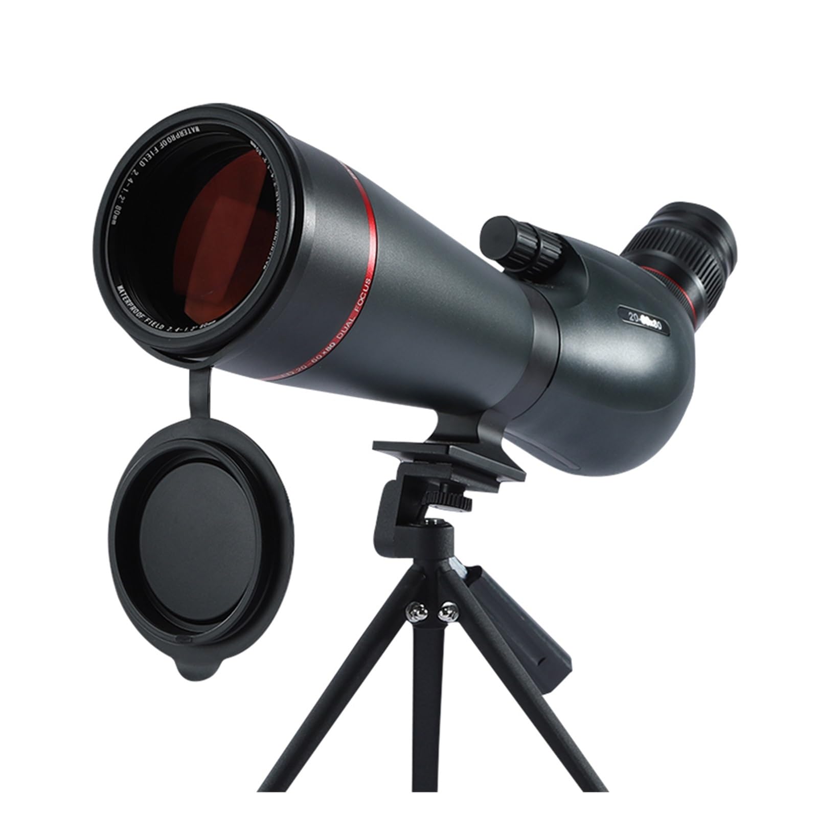 Telescopio Monoculare For Cannocchiale HD 20-60x80 For Birdwatching Caccia Tiro Al Bersaglio Paesaggi Naturali Ingrandimento Nitido
