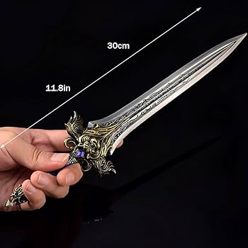 Amazon.com: ARAZI Wow King Llane Sword Model,11.8In/30Cm, All
