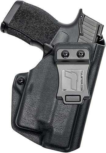 Miniatura 8 de Tulster Funda de perfil IWB en la mano derecha se adapta a Sig P365XL  TLR-6 Rodamiento de luz dentro de la cintura Apéndice Funda de transporte