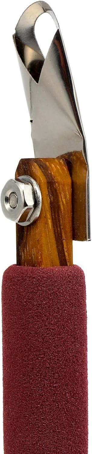 The Original DiamondCore Tools P4 Teardrop Fluting Tool for Pottery, Clay Carving, Sgraffito and Ceramic Surface Design