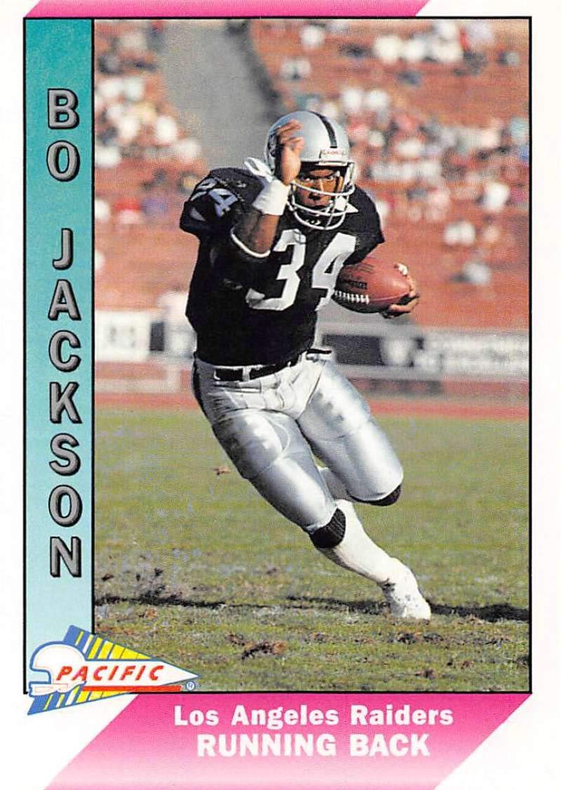 Amazon.com: 1991 Pacific Football #234 Bo Jackson Los Angeles