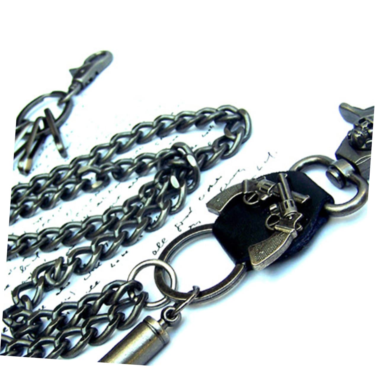 GALPADA 1pc Metal Trousers Chain for Style Pocket Chain Accessory for Boys and Girls for Jeans Fashionable Gothic Punk Belt