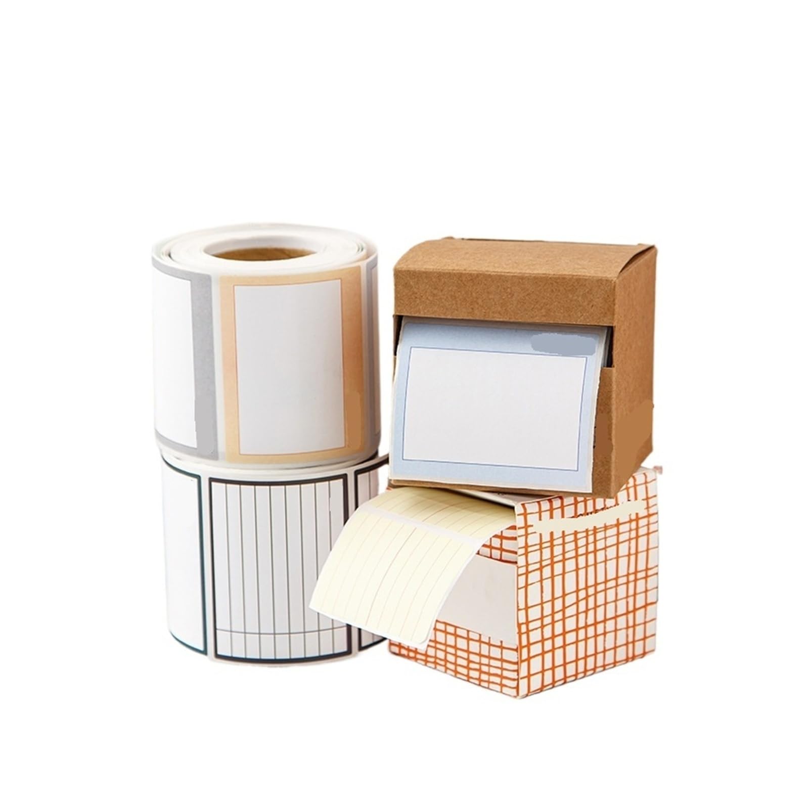 Haftnotizen in Box for Notieren – Memo-Aufkleber mit starker Haftung(Dark color)