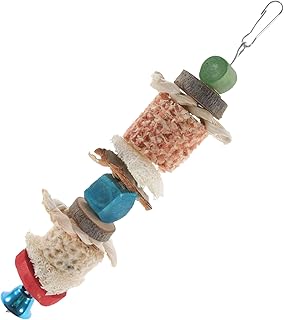 NUSITOU Brinquedo Para Mastigar Para Pássaros Brinquedo Para Animais De Estimação Brinquedos Para Pássaros Para Gaiola Gaiola Para Pássaros Brinquedo Para Morder Gaiola Para Papagaios