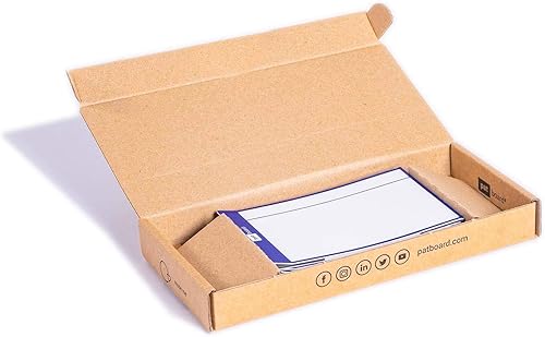 Miniatura 3 de PATboard Scrum Board y Kanban Board - Tarjeta magnética (tamaño mediano), color azul marino