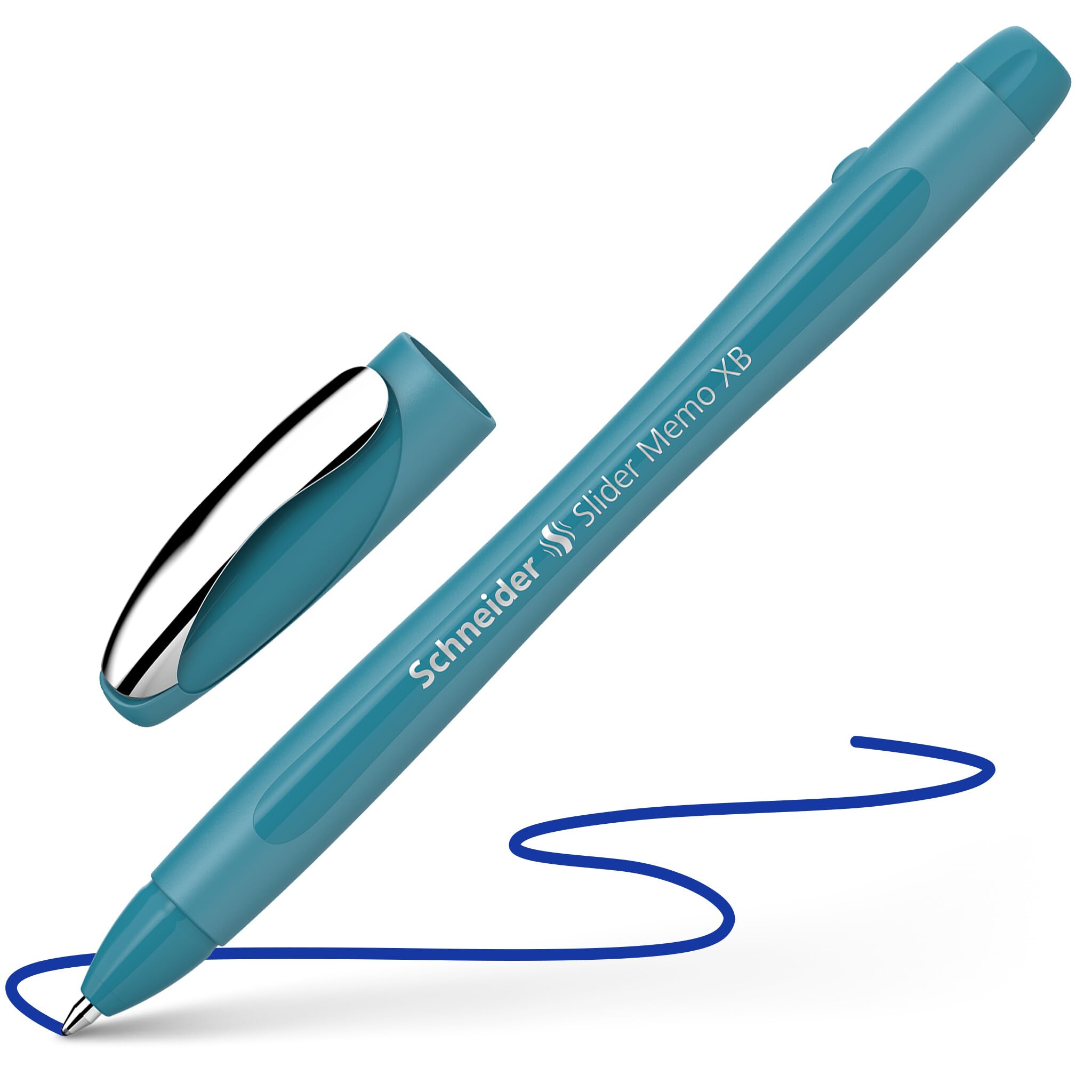 Schneider Slider Penne A Sfera 3+1 - Rave XB E Memo XB - Inchiostro Blu A Asciugatura Rapida, Tratto Extra Largo