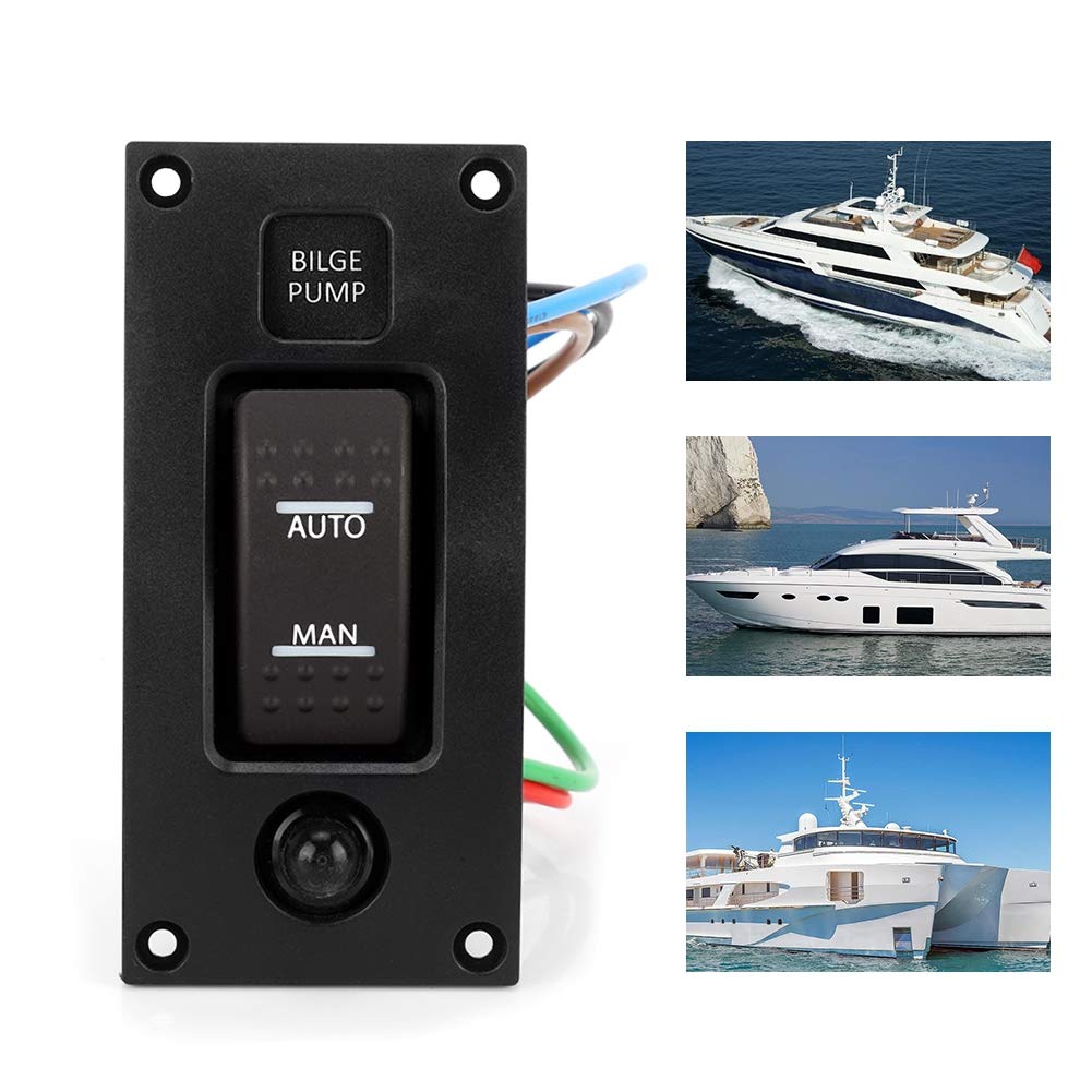 Interruttore Pompa Di Sentina A Bilanciere - LED 12V/24V