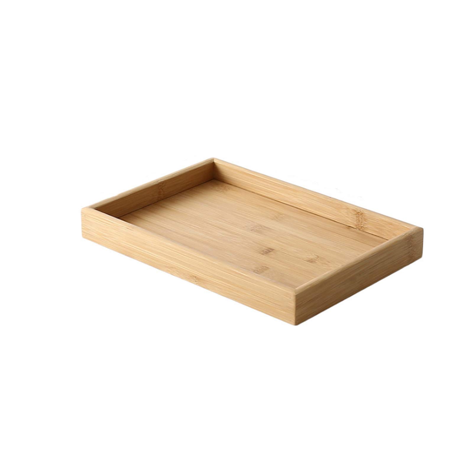 LUOSFUH Bamboo Snack Serving Tray Without Bowl Candy Serving Tray for Food Snacks, Condiments, Appetizers, Nuts, Dipping(Style D)