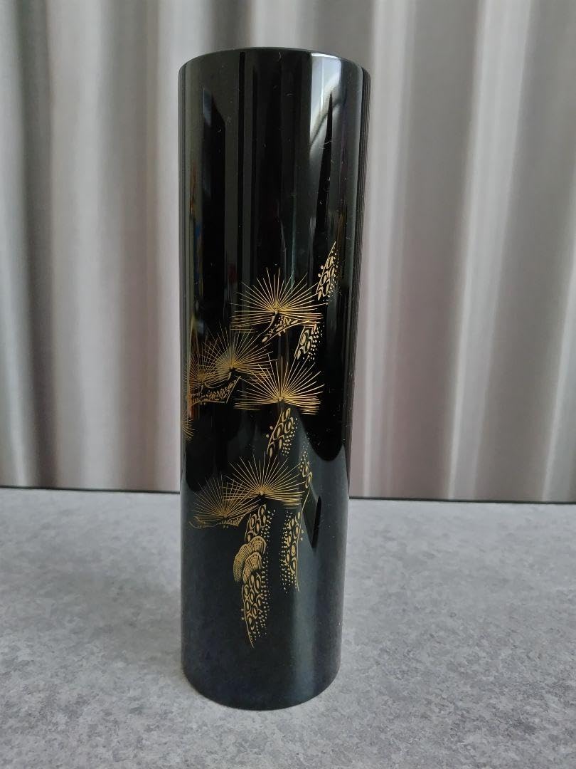 Amazon.co.jp: 輪島塗 花器 花台付き 杉山 暁子 作 : ホーム