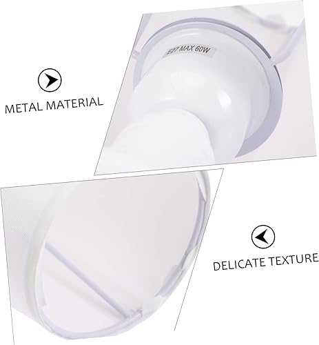 Miniatura 2 de OSALADI Baño fregadero iluminación 2pcs lámpara de pared regulable blanco exterior luces de pared metal metal noche luz