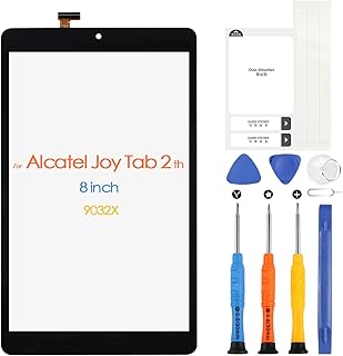 Touch Screen for Alcatel Joy Tab2 9032X / 3T 2020 9032X 9032Z 8 inch Digitizer Screen Replacement for Alcatel Joy Tab2 / 3T 2020 Touchscreen Front Glass Panel with Repair Tools (not LCD Display)