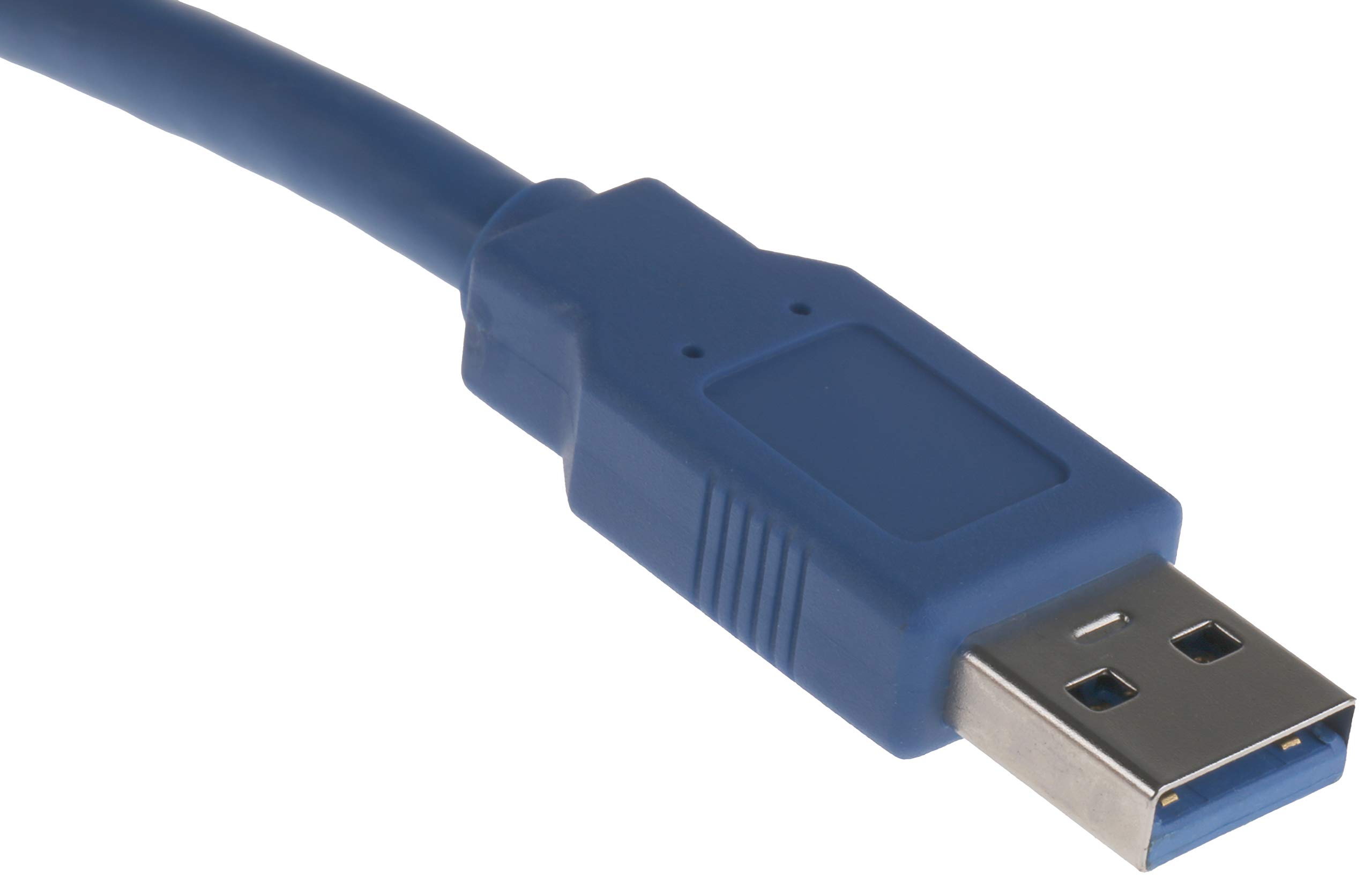 RS PRO Cavo USB, USBA/USB B, 5 m, USB 3.0, blu