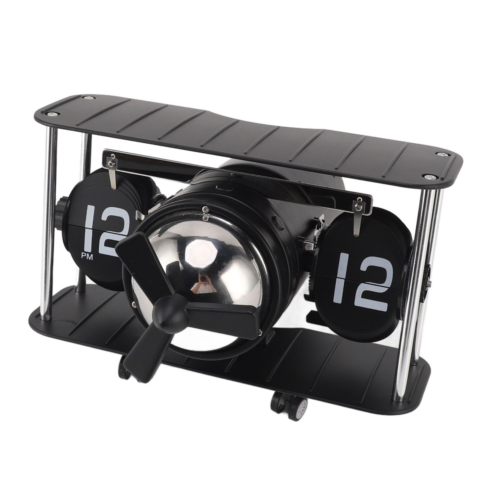 VGEBY Orologio Aereo Flip con Funzione di Temporizzazione (BLACK)