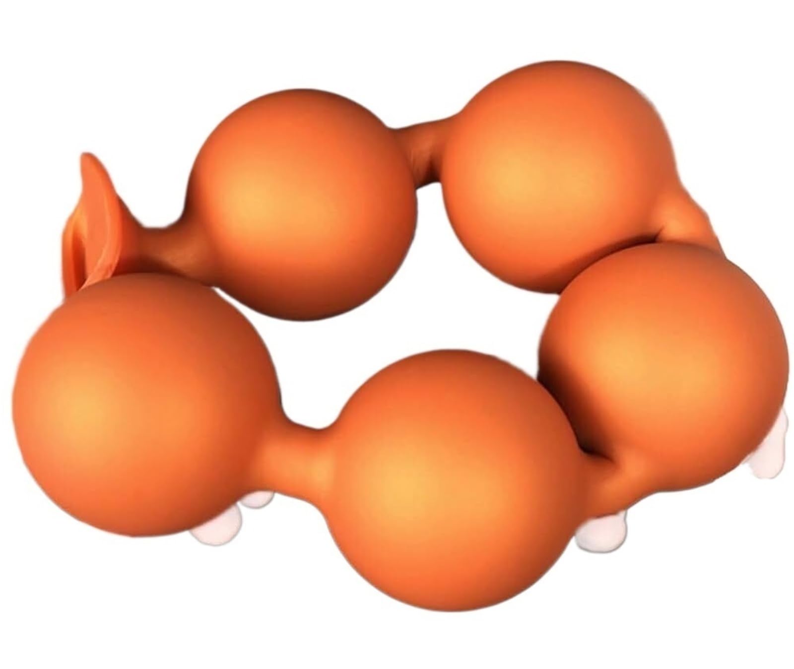 Perle Anali In Silicone Dorato XXL Dildo Anale Enorme Con Catena Anale Dildo Anale Per Donne E Uomini Plug Anale Con Ventosa Giocattolo Sessuale Dilatatore Anale