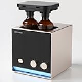 Smart Aroma Dual-Scent Waterless Essential Oil Diffuser, Cold Air Tech Scent Air Machine for 2000 Sq Ft, 2×200ml Hotel Collection Diffuser for Home & Office (Gold Titanium, Two Scents)