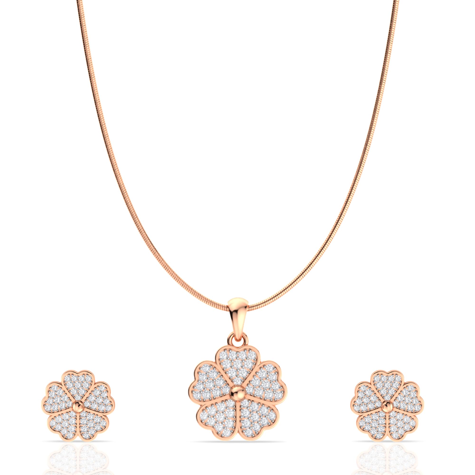 ANAYRA Juego de colgantes de plata de ley 925 para mujer | Conjunto de colgantes de plata con certificación Hallmark | Joyas de plata para mujer | Ideal para regalar