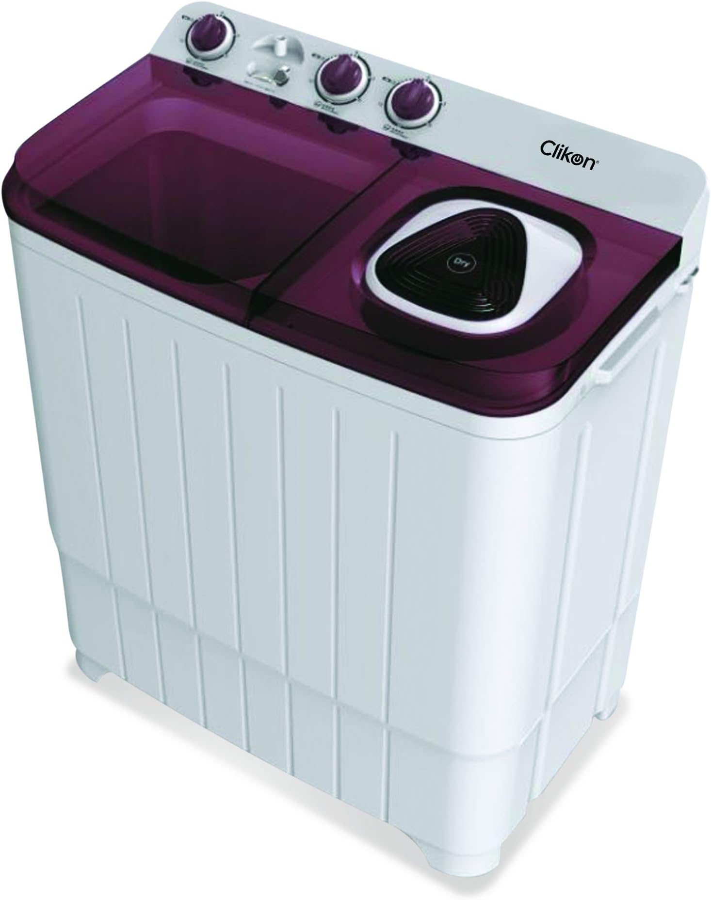 Clikon 7 Kg Twin Tub Semi Automatic Top Load Washing Machine, Air