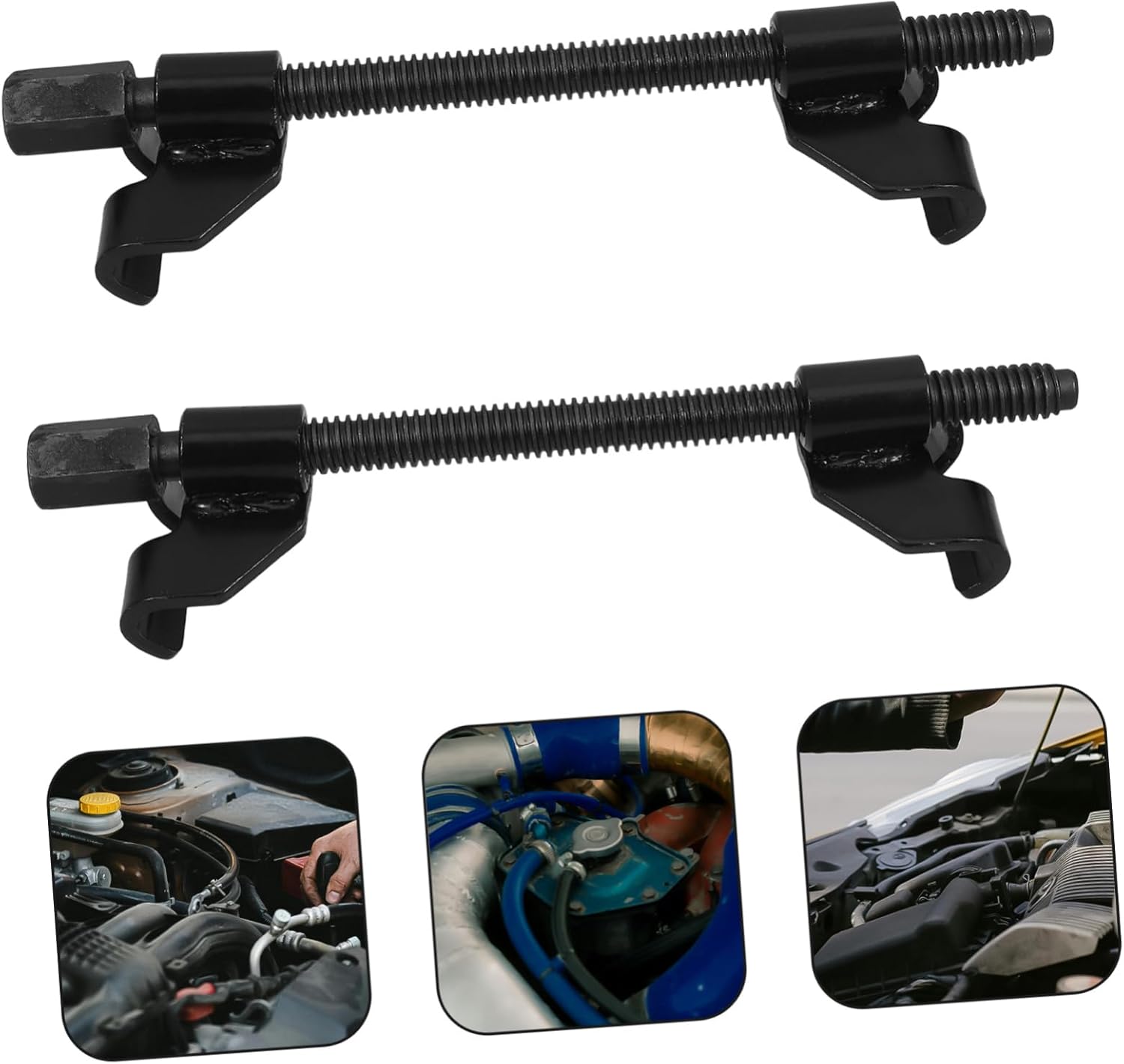 Cabilock Heavy-Duty Spring Compressor Tool Kit for Strut Removal Adjustable Coil Spring Compressor for Automotive Suspension Repairs Compatible Most Vehicle Models