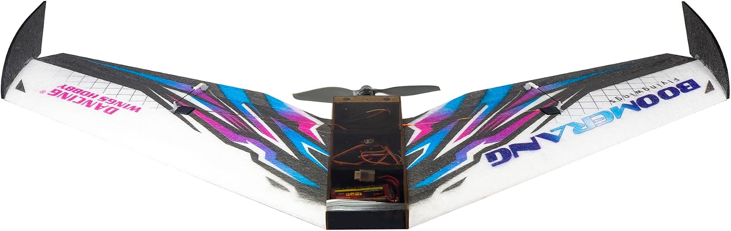 EPP FPV Flying Wing Model Plane Boomerang E42 1114mm Remote Controlled Airplane Need to Assemble (E4201)