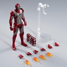 ZD Toys 1/10 Scale Iron Man Mark V MK5 Suitcase Armor Collector Action Figure