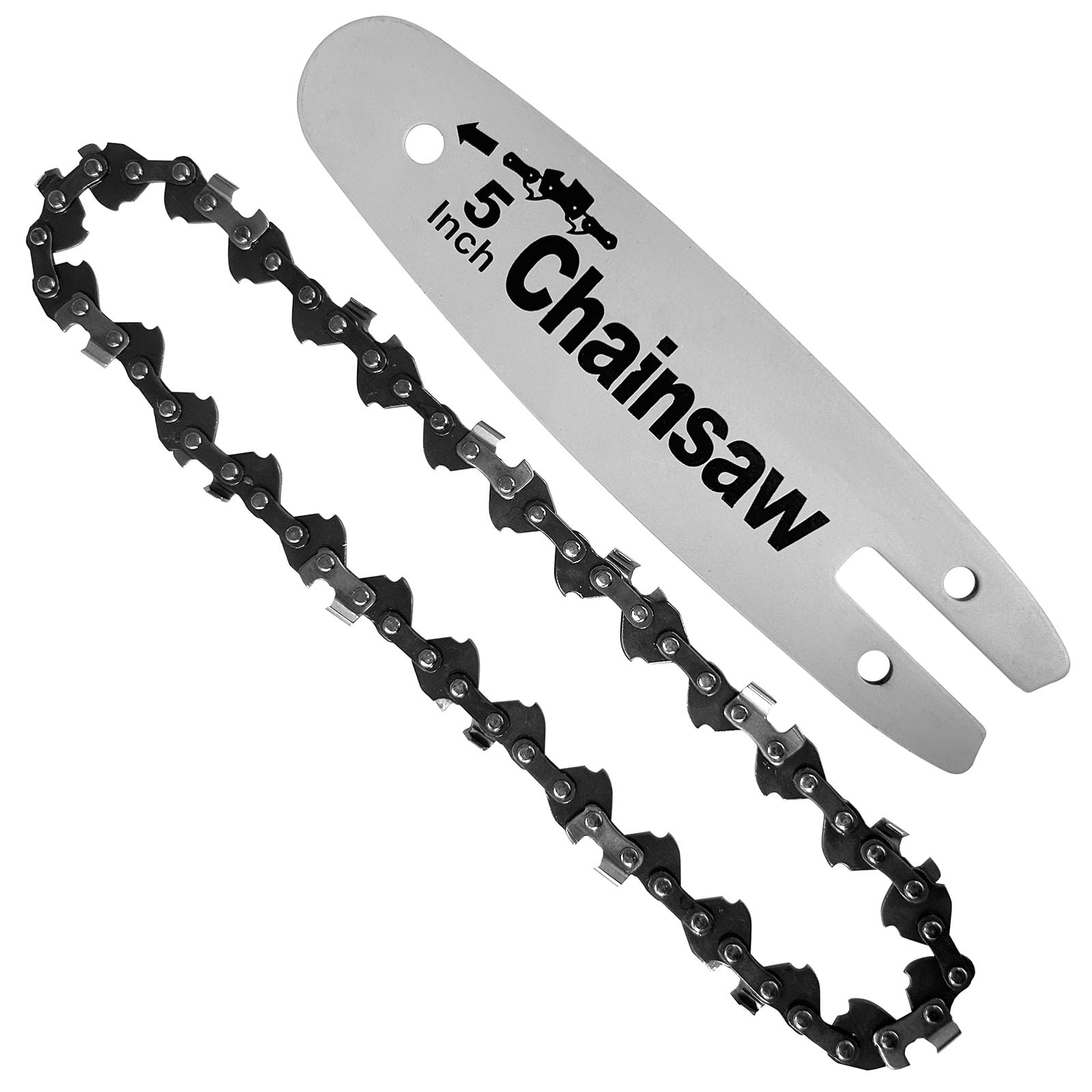 Amazon.com: Yutacorex 5 inch Chainsaw Guide Bar and Chain Combo