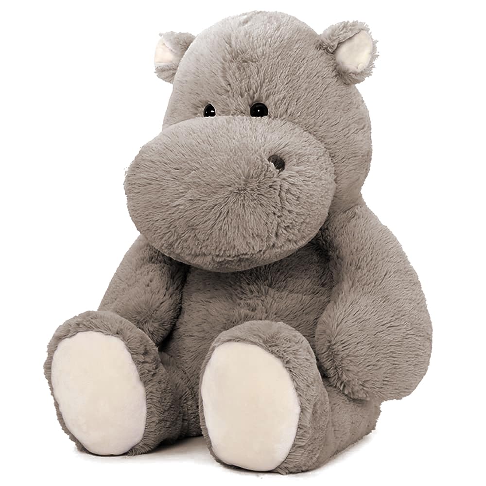 MorisMos Giant Hippo Plush Soft Toy 90cm, Gray Large Hippopotamus Stuffed Animal for Girls, Kawaii Fluffy Big Hippo Teddy Plushy for Kids Boys Girls Birthday