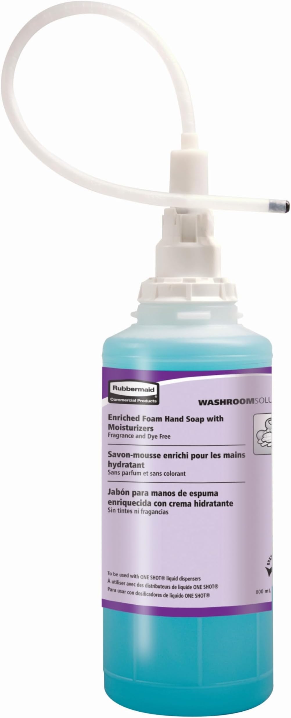 Rubbermaid FG750517 OneShot Foam Refill - Enriched Foam Hand Soap with Moisturizers, 800 mL,
