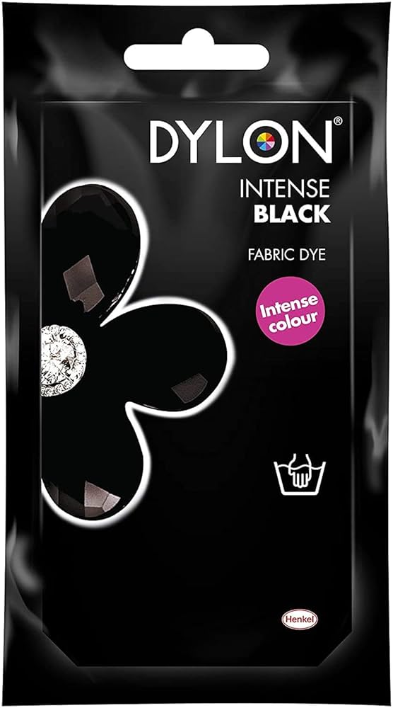 DYLON HAND DYE 50G 12 INTENSE BLACK(WAS VELVET