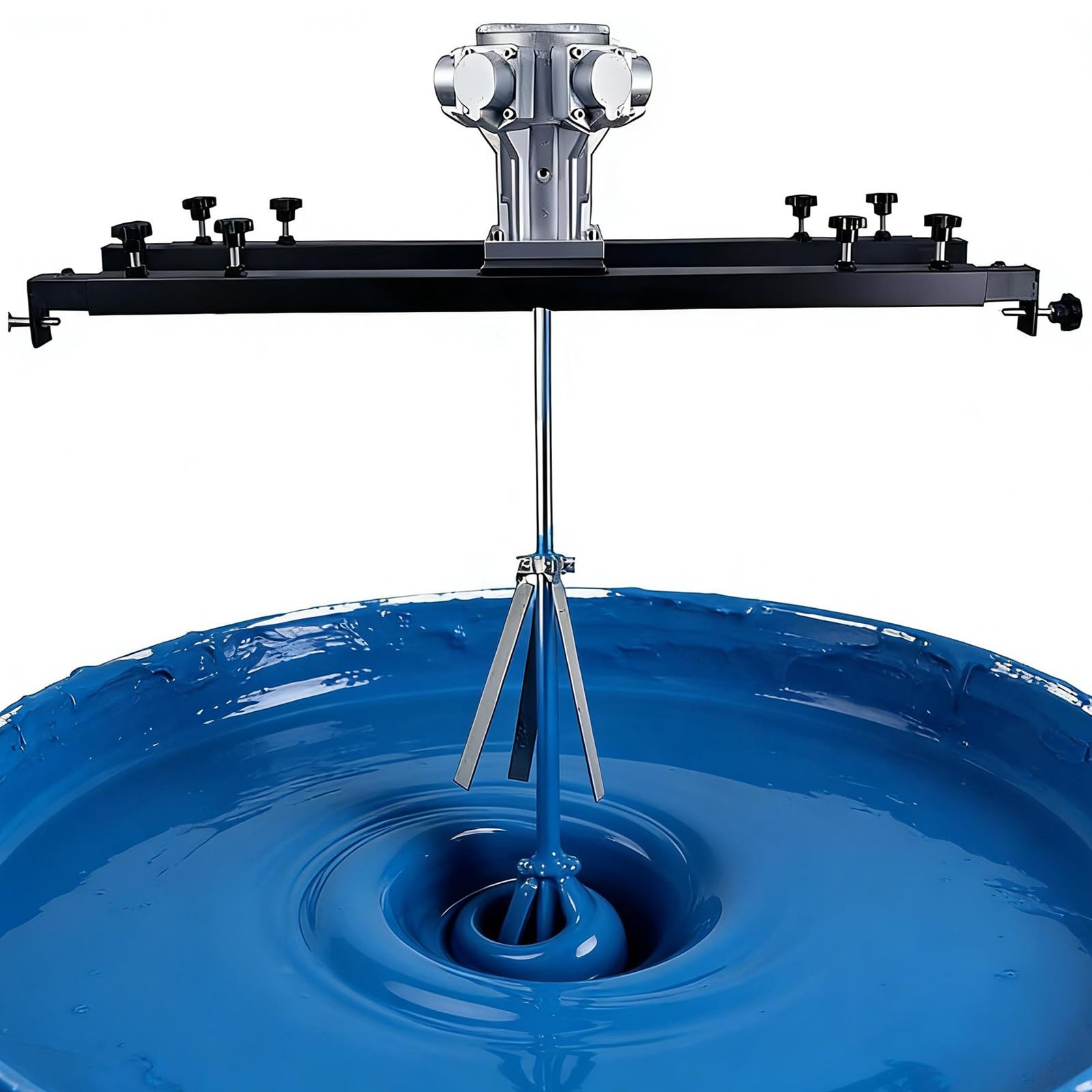 Mezclador neumático para tanques IBC, velocidad variable de 0 a 2500 rpm, agitador de aire de 1/2 y 3/4 HP para alimentos, productos químicos y cosméticos, licuadora industrial resistente