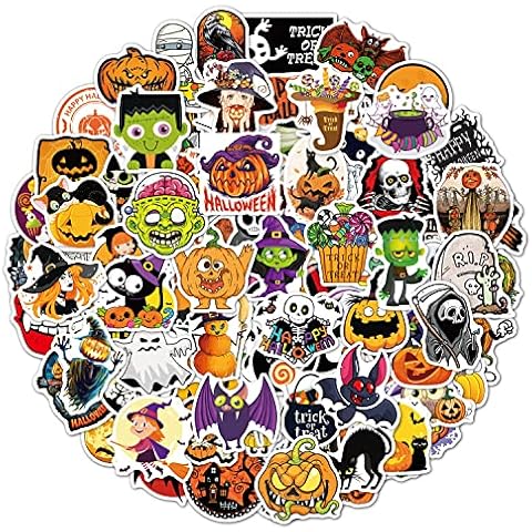 Pegatinas Halloween para Niños Kaderas Cover