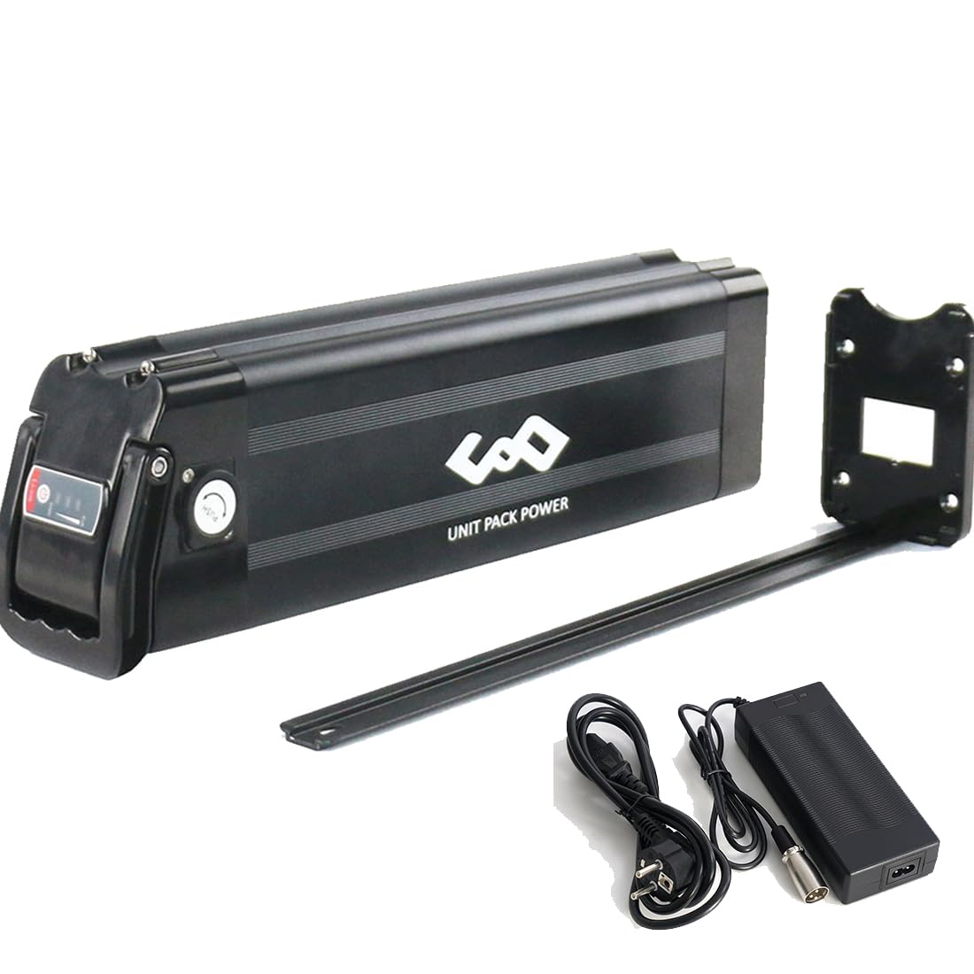 (LG/Cell) Batterie 36V 250W 500W pour vélo électrique - Batterie de Rechange pour vélo Pliable pour XH370-10J MiFa Rex Aldi Phylion Zhenlong/ZL1010-F (Max 500w) (36V 13Ah/Grade A Cell)