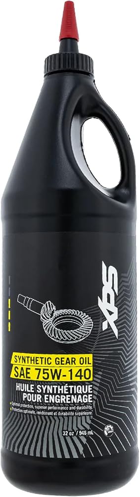 Can-Am OEM XPS 75W-140 합성 기어 오일 0.9L(1쿼트), 9779160 — 사진 1
