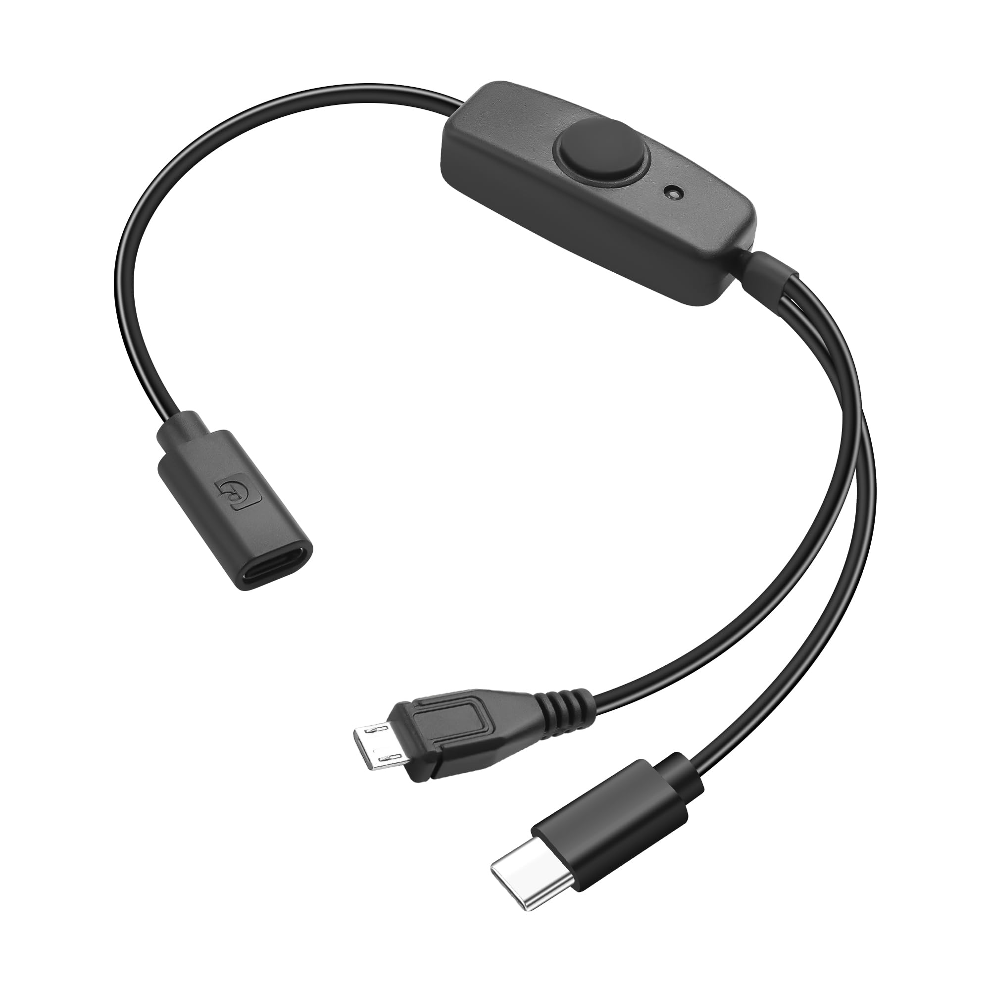 みぃ USBタイプC Amazon.com: JSADZKJ USB C Splitter Power Cable with Switch 5V Type