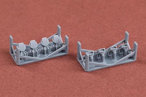 SBS 3D014 1/35 Mk.IV Periscopios para tanques británicos - Late A/Late B. Kit de modelo de resina impresa en 3D