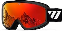 Vista 18 de WISTON OTG - Gafas de esquí y snowboard para hombres, mujeres y jóvenes, 100% protección UV W1