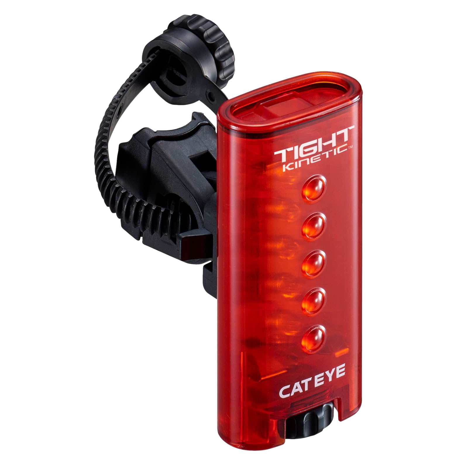 Cateye Tight Kinetic LED Cycle Rear Brake Light - Built-in 'Brake Mode' Function