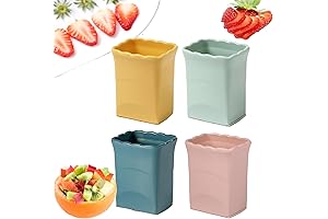 4pcs Fruit Chopper Dicer Cup – Effortless Slicing for Salad, Salsa & More