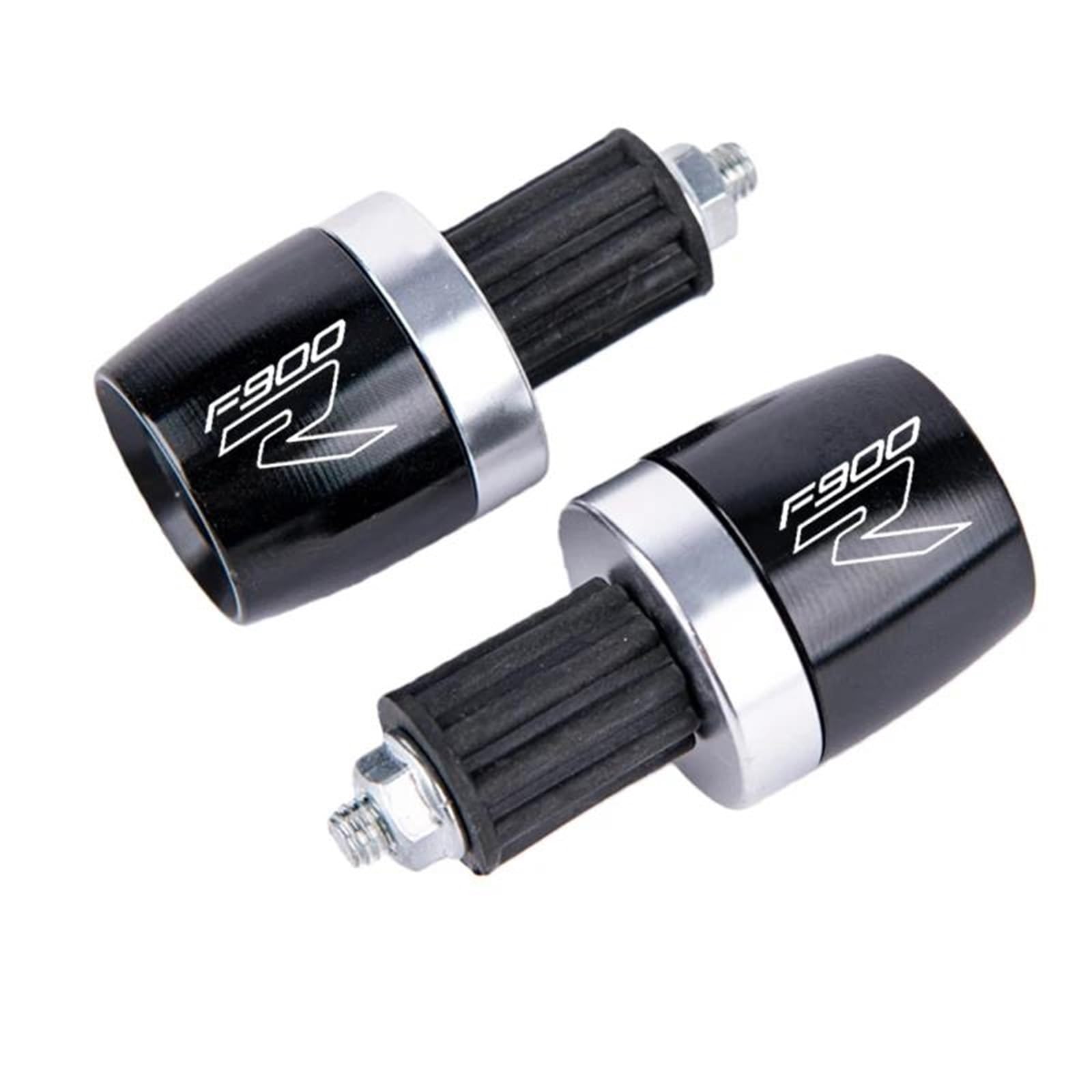 Embouts de Guidon pour BMW F900R F900 R F 900R Accessoires Moto : Poignées De Guidon 7/8" (22 Mm) Embouts(Titanium)