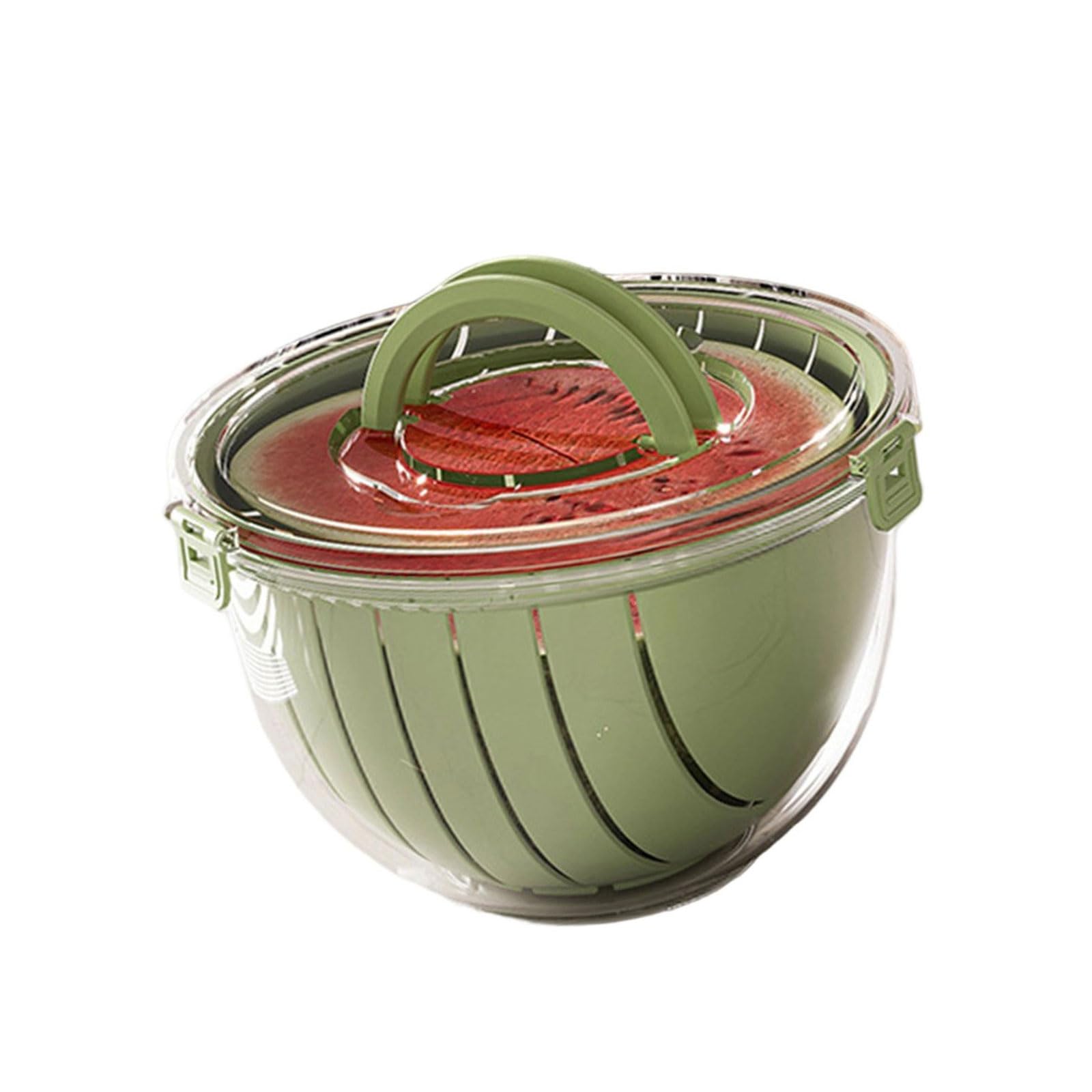 Tsophreniq Multipurpose Watermelon Slicer Basket Fruit Vegetable Strainer for Kitchen Outdoor Gatherings Watermelon Slicer