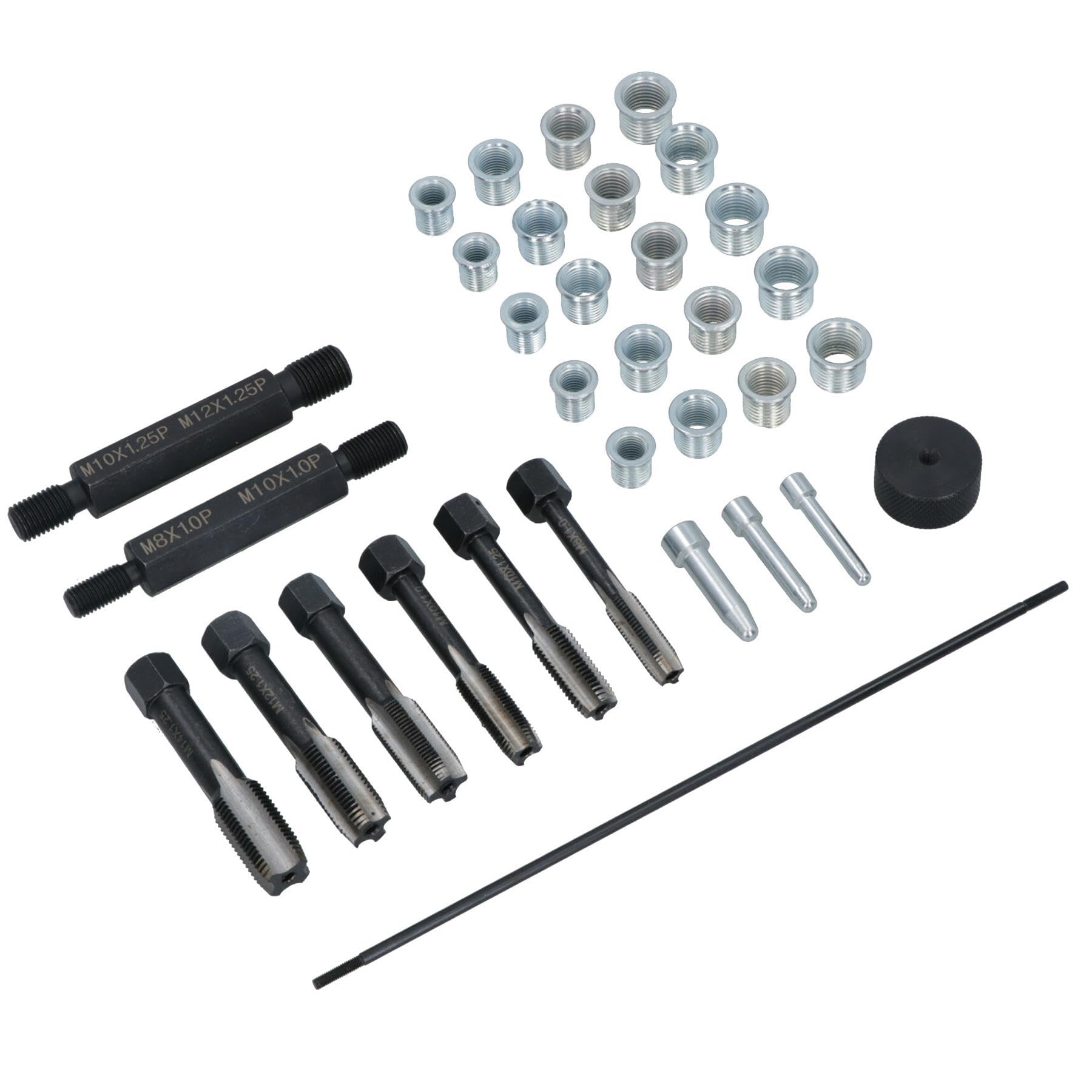 AB Tools Glow Plug Metric Thread Repair Kit Cylinder Head 8mm 10mm 12mm 33pc Bergen