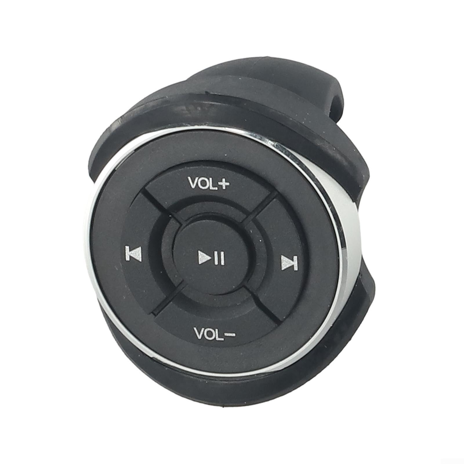 Telecomando wireless per volante, pulsante multimediale per musica e chiamate, controller impermeabile IPX4 4.0 con supporto per auto, moto, sci