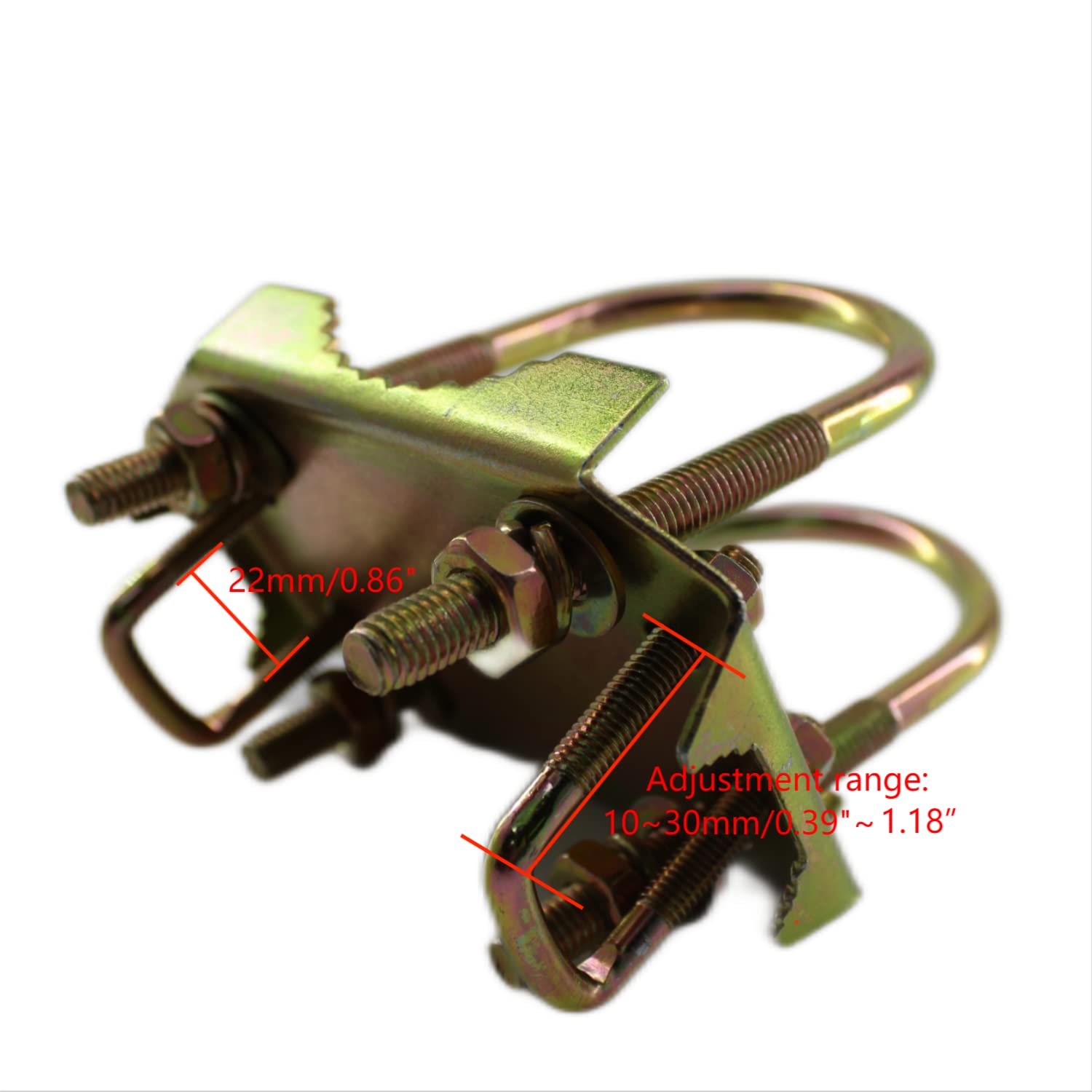 Yagi Antenna Mast Clamp,Antenna Mount Bracket with UStyle Bolts for
