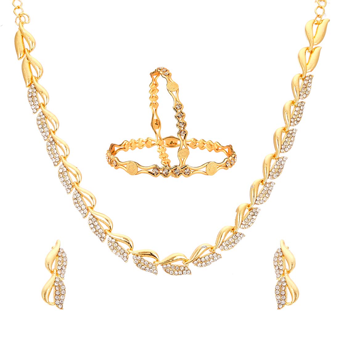 See full amazon price history chart for KENNICE American Diamond Designer Gold-Plated Necklace With Earrings & Temple Coin Bangles Jewellery Set For Women & Girls KENNICE American Diamond Designer Gold-Plated Necklace With Earrings & Temple Coin Bangles Jewellery Set For Women & Girls (B09NQ2MPJV) Amazon Price History, Amazon Price Tracker