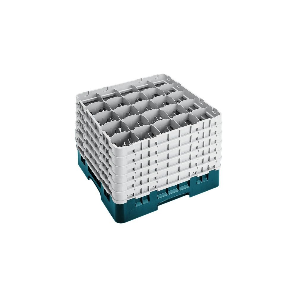 Camrack Glass Rack, W/6 Extenders, Full Size, 25 Compartments, 3-1/2'' Max. Dia., 11-3/4'' Max. (2 Pieces/Unit)