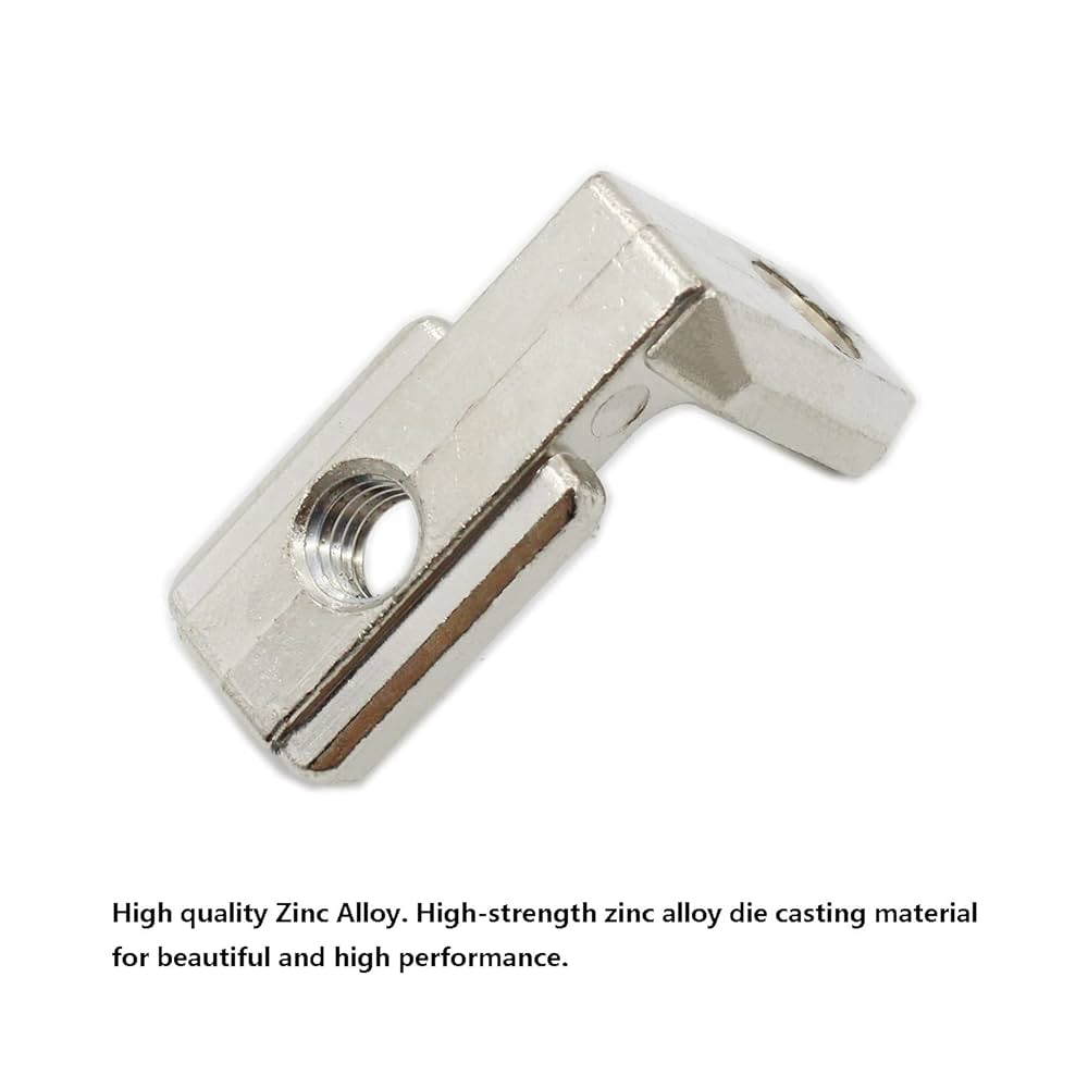 Amazon.com: 20pcs Silver T Slot L-Shape Interior Inside