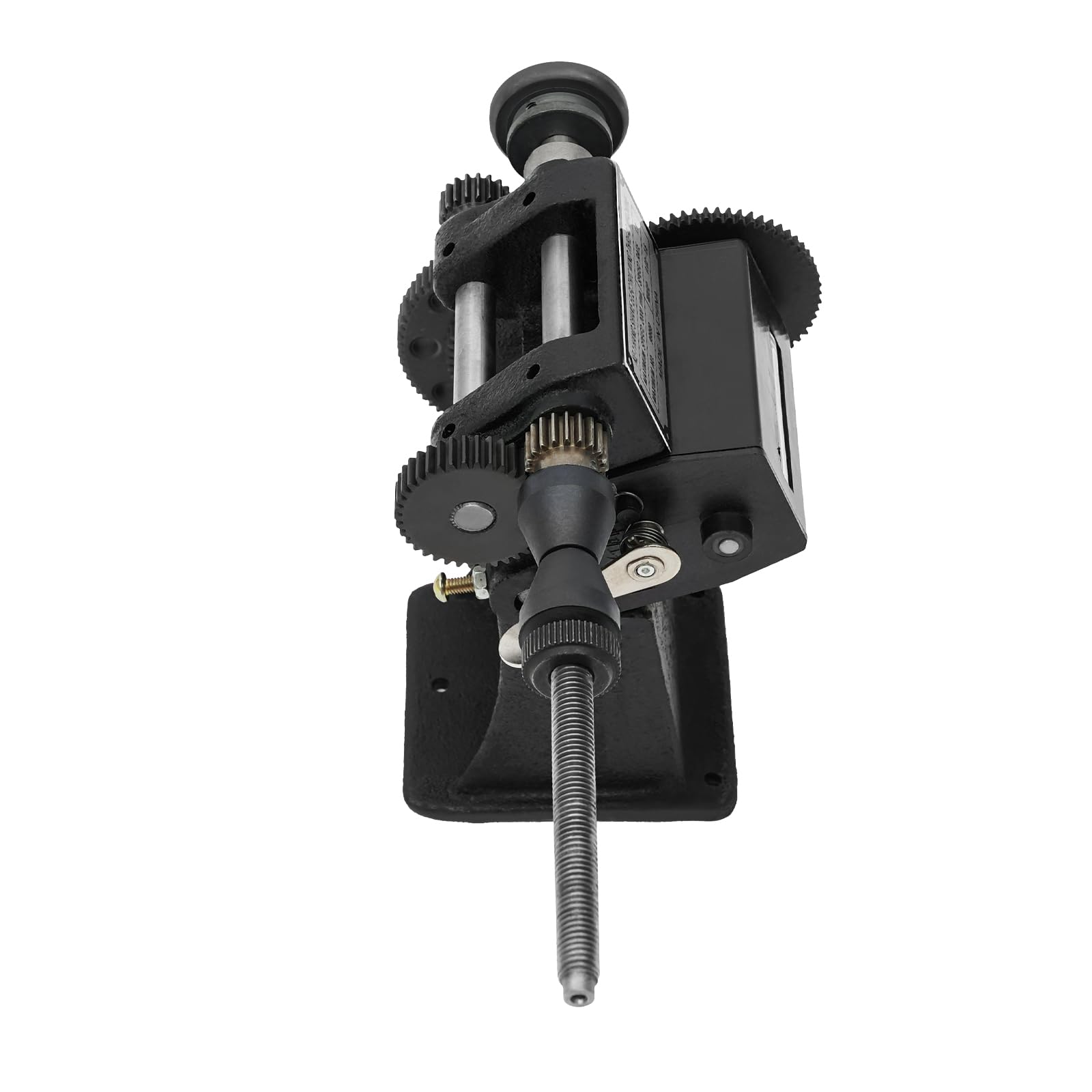 Máquina de conteo de bobinas, bobinadora manual, transmisión variable, adecuada para trabajos de bobinado en la mesa