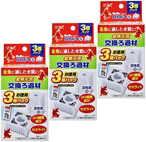 Amazon ジェックス ロカボーイ 交換ろ過材 Sサイズ 3個入 ジェックス ペット用品 通販